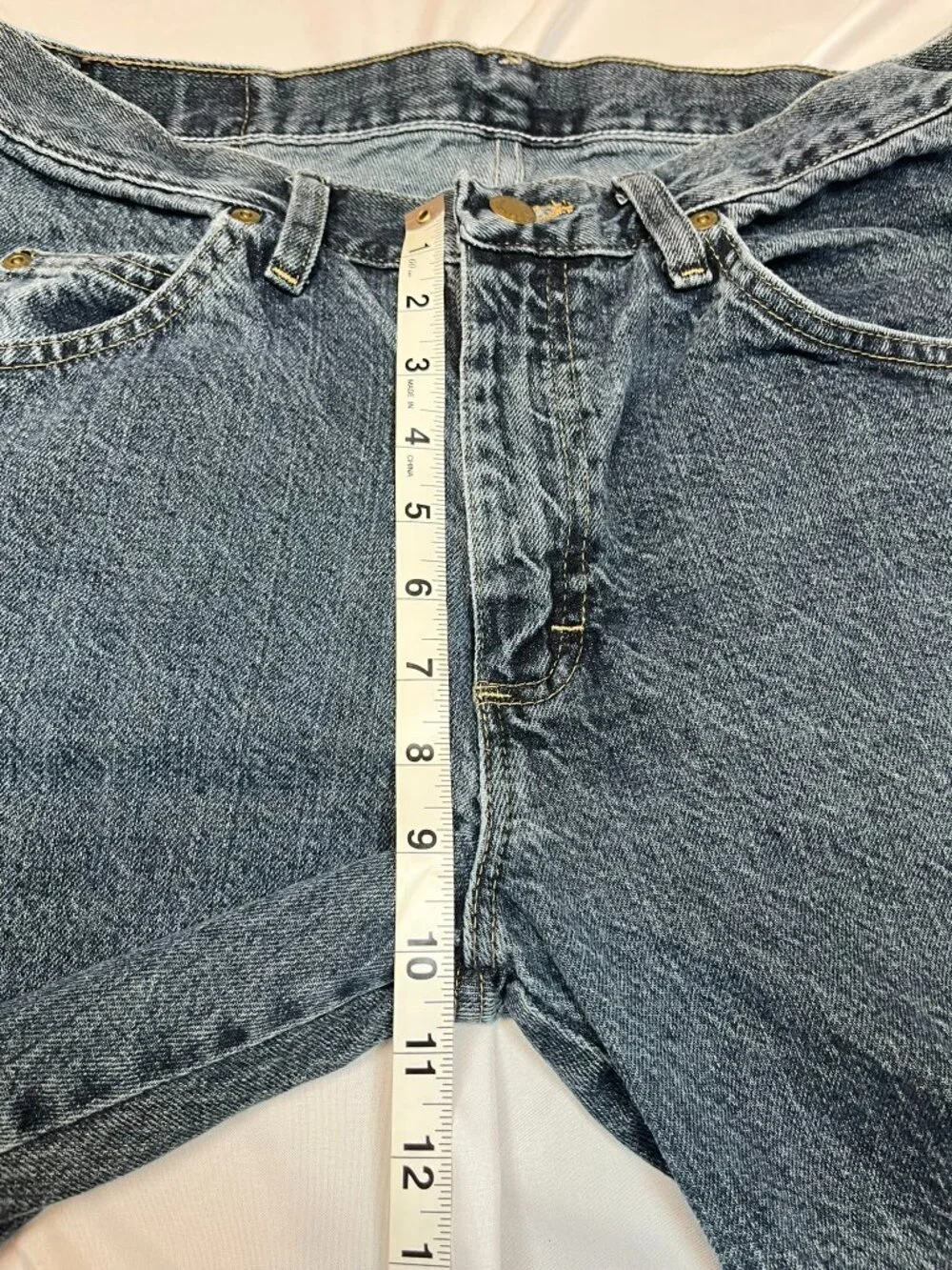 Wrangler 965T1QS Regular Fit Jeans Men's 31x30 Medium Wash Blue Denim Cotton